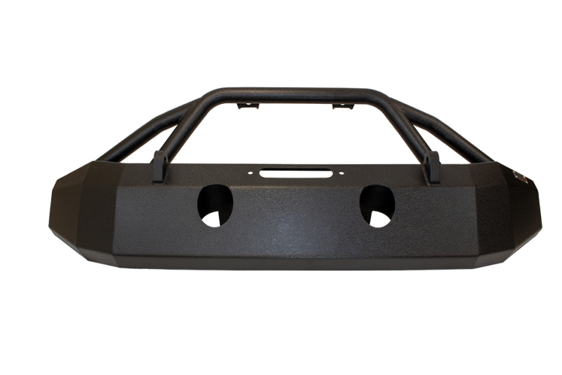 Jeep Wrangler JL Front Bumper - Fishbone Offroad - Mid-Width Winch - Black - `18-`27